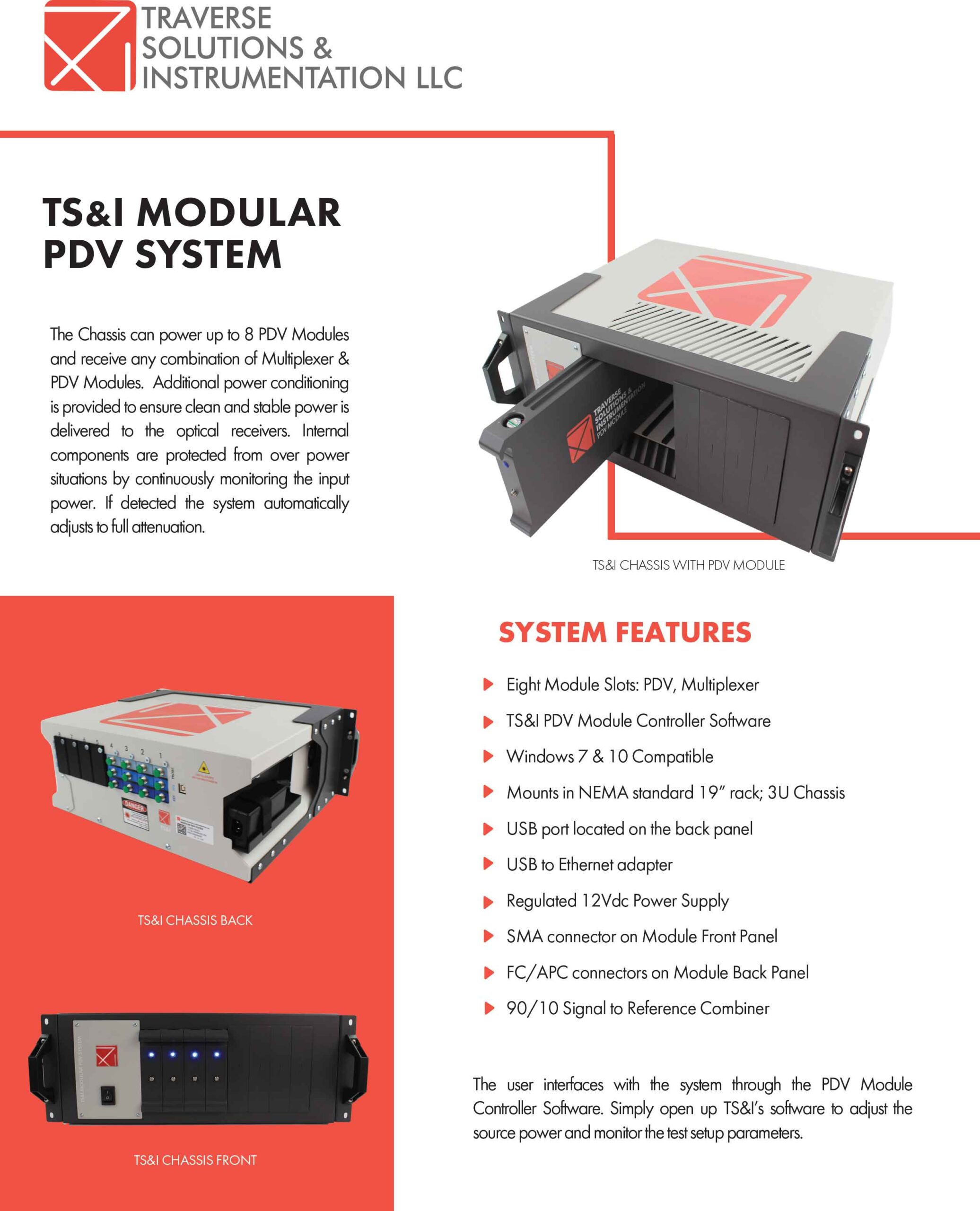 TSI Modular PDV System Datasheet